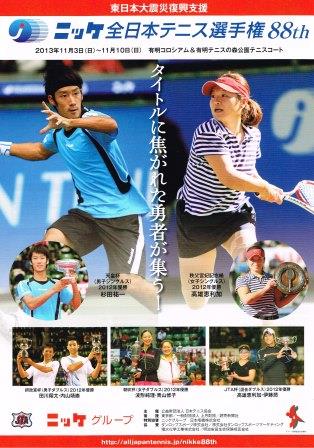 ニッケ全日本テニス選手権88TH