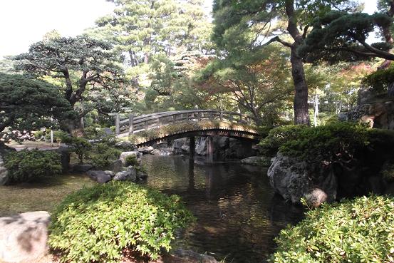 京都御所の石橋