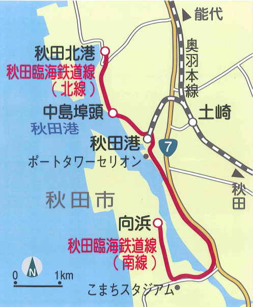 臨海鉄道map