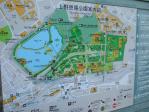 上野恩賜公園の案内図