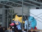 東京スカイツリーのマスコットキャラクター「ソラカラちゃん」のダンスショーがやってました。