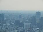 東京スカイツリー天望回廊から見る東京タワー