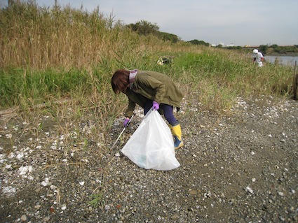 2013年11月2日（土）干潟清掃で「渡り鳥サポーターになろう！」⑦