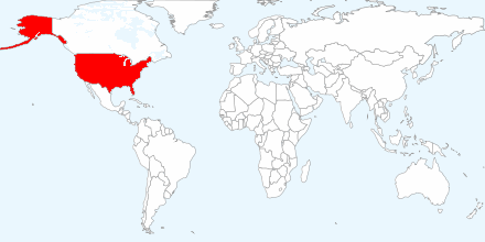 世界地図_アメリカ