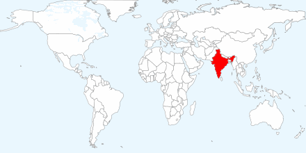 世界地図_インド