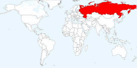 世界地図_ロシア