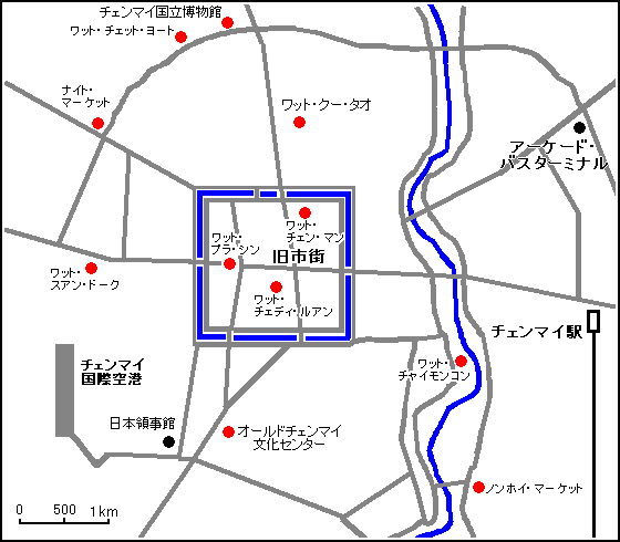 チェンマイ観光MAP_1