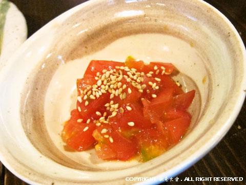Fu-Ro-Ya 特製つけ麺　トマト薬味