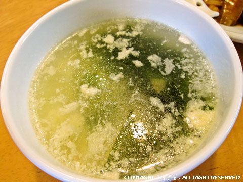 龍門　定食スープ