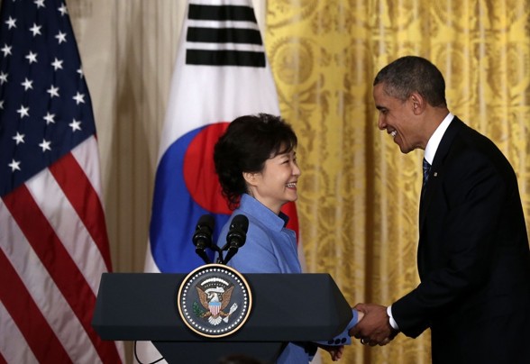 Park Geun-hye Obama 5.7.13