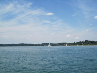 キーム湖はバイエルンで一番大きな湖