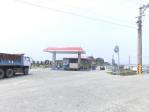 島で唯一のガソリンスタンド