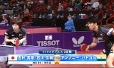 【卓球】　吉村真晴/石川佳純(2回戦)世界卓球2013