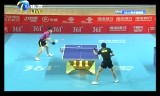 【卓球】　周雨VSハオ帥(11節)中国超級リーグ2013
