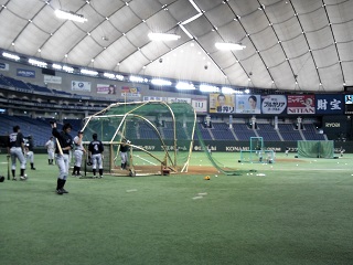 JR東日本の打撃練習