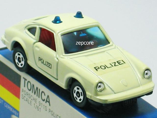 トミカ F16-1 ポルシェ 911S ポリスカー : zepcore blog vol.2